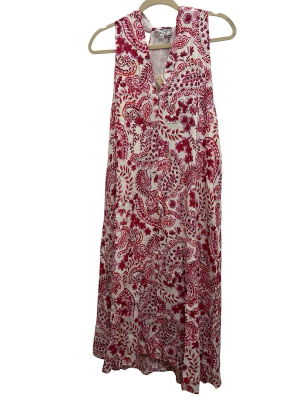 Johnny Was Lillet Linen Criss Cross Dress - Picture 5 of 16